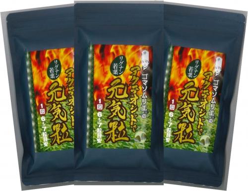 アクテオシドで元気粒　150g　【胡麻若葉加工食品】～　【3個セット】～